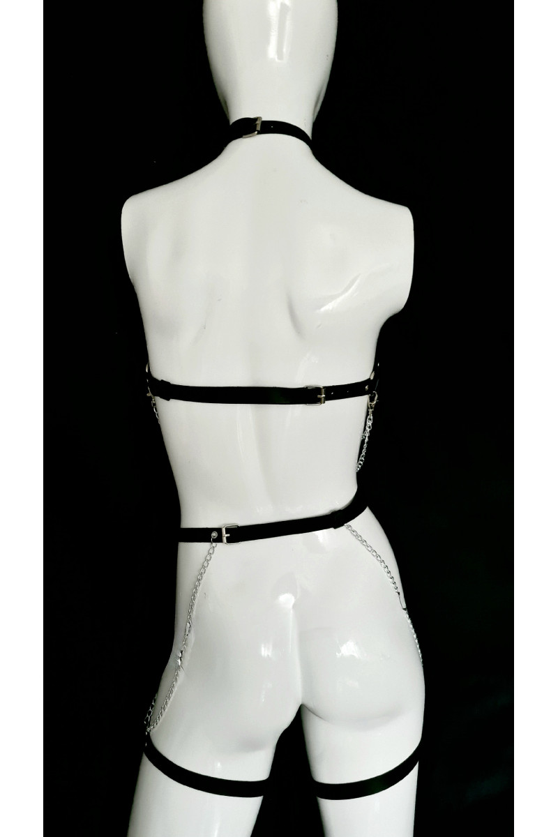 ZESTAW HARNESS Z ŁAŃCUCHAMI